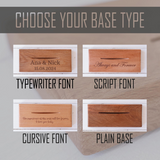 Personalized Vinyl Record with Photo Acrylic Song Plaque