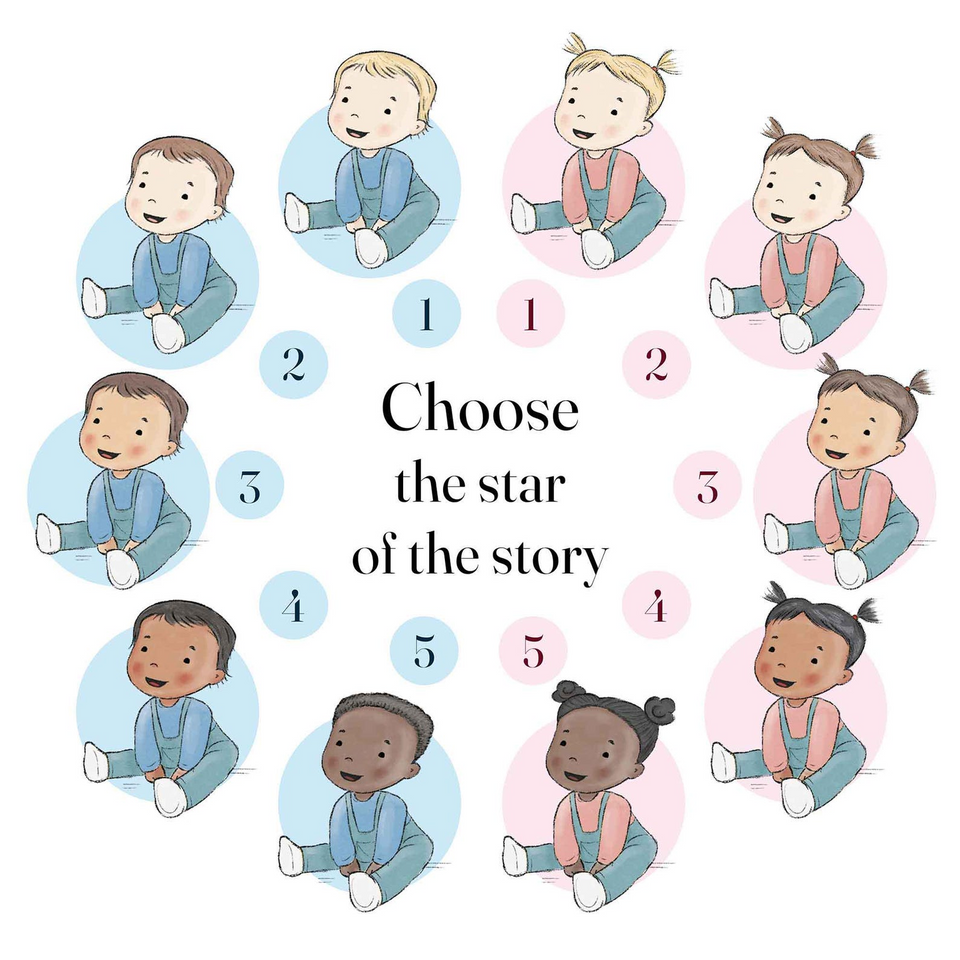 Personalised First Birthday Storybook with Your Childs Name