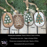 Personalized Family Tree Ornament Christmas Keepsake