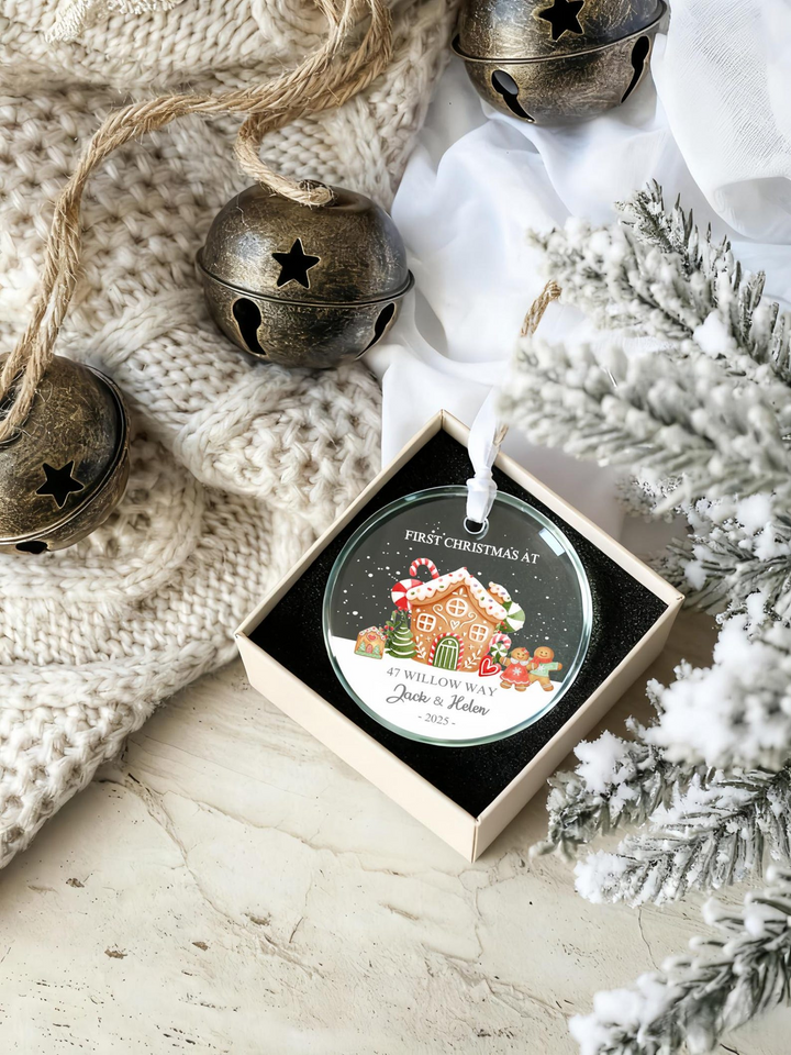 Custom New Home Christmas Ornament