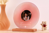 Personalized Vinyl Record with Photo Acrylic Song Plaque