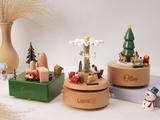 Personalized Engraved Wooden Music Box Gift