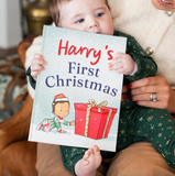 Personalized Babys First Christmas Storybook Keepsake
