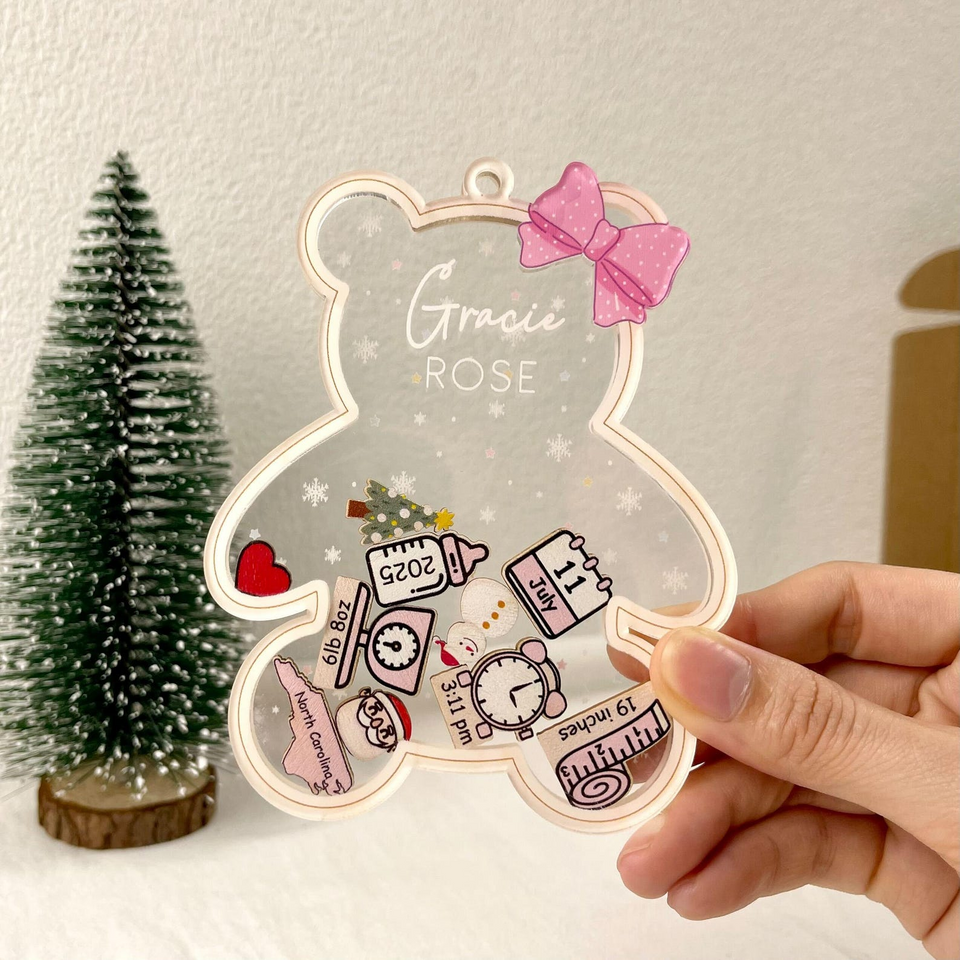 Personalized Babys First Christmas Ornament