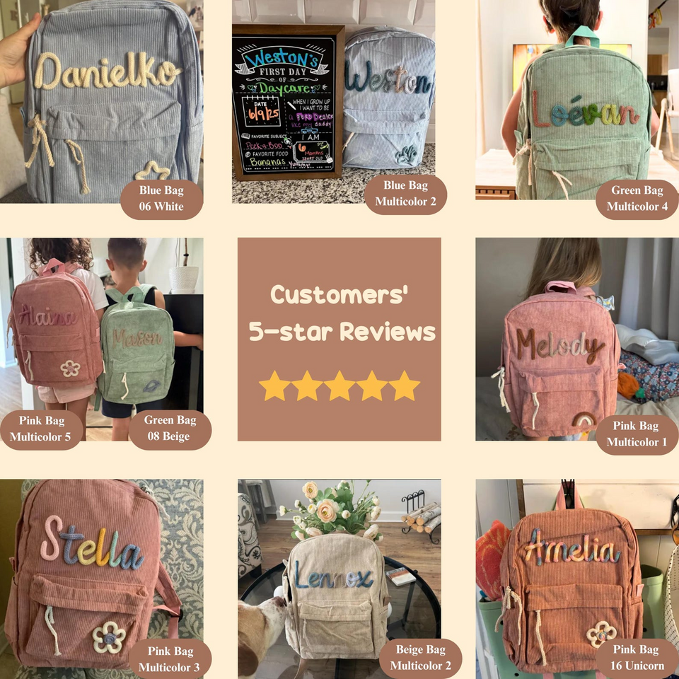 Personalized Kid Backpack • Kid Christmas Gift