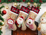 Personalized 3D Family Christmas Stockings
