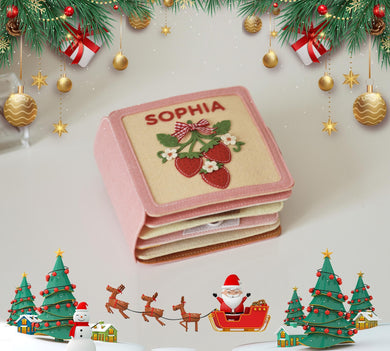 Personalized Handmade Felt Quiet Book for Baby
