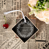 Personalized Christmas Engaged Ornament