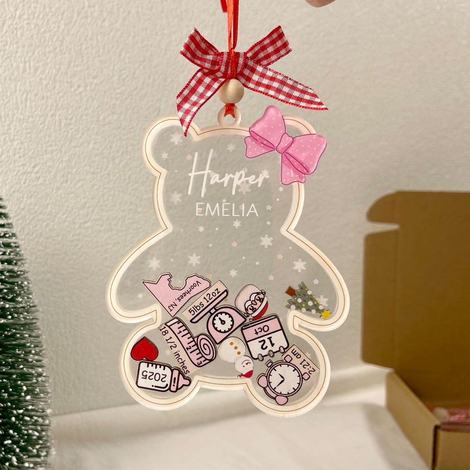 Personalized Babys First Christmas Ornament