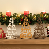 Personalized Nativity Christmas Tree Display