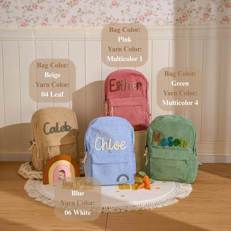 Personalized Kid Backpack • Kid Christmas Gift