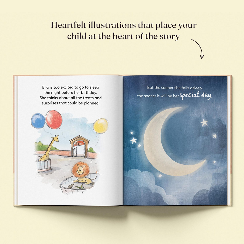 Personalised First Birthday Storybook with Your Childs Name