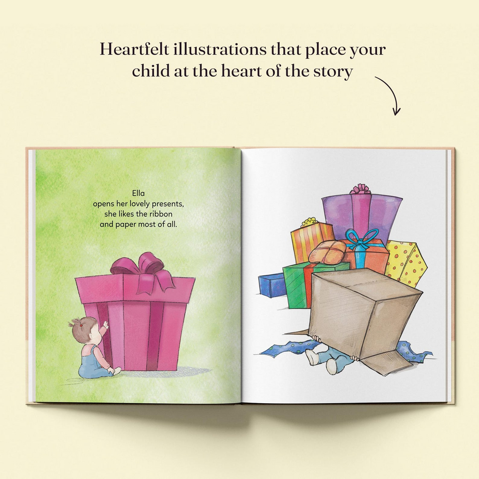 Personalised First Birthday Storybook with Your Childs Name