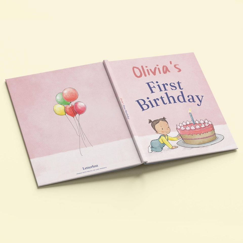 Personalised First Birthday Storybook with Your Childs Name