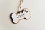 Personalized Dog Bone Christmas Ornament for Pets