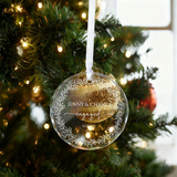 Personalized Christmas Engaged Ornament