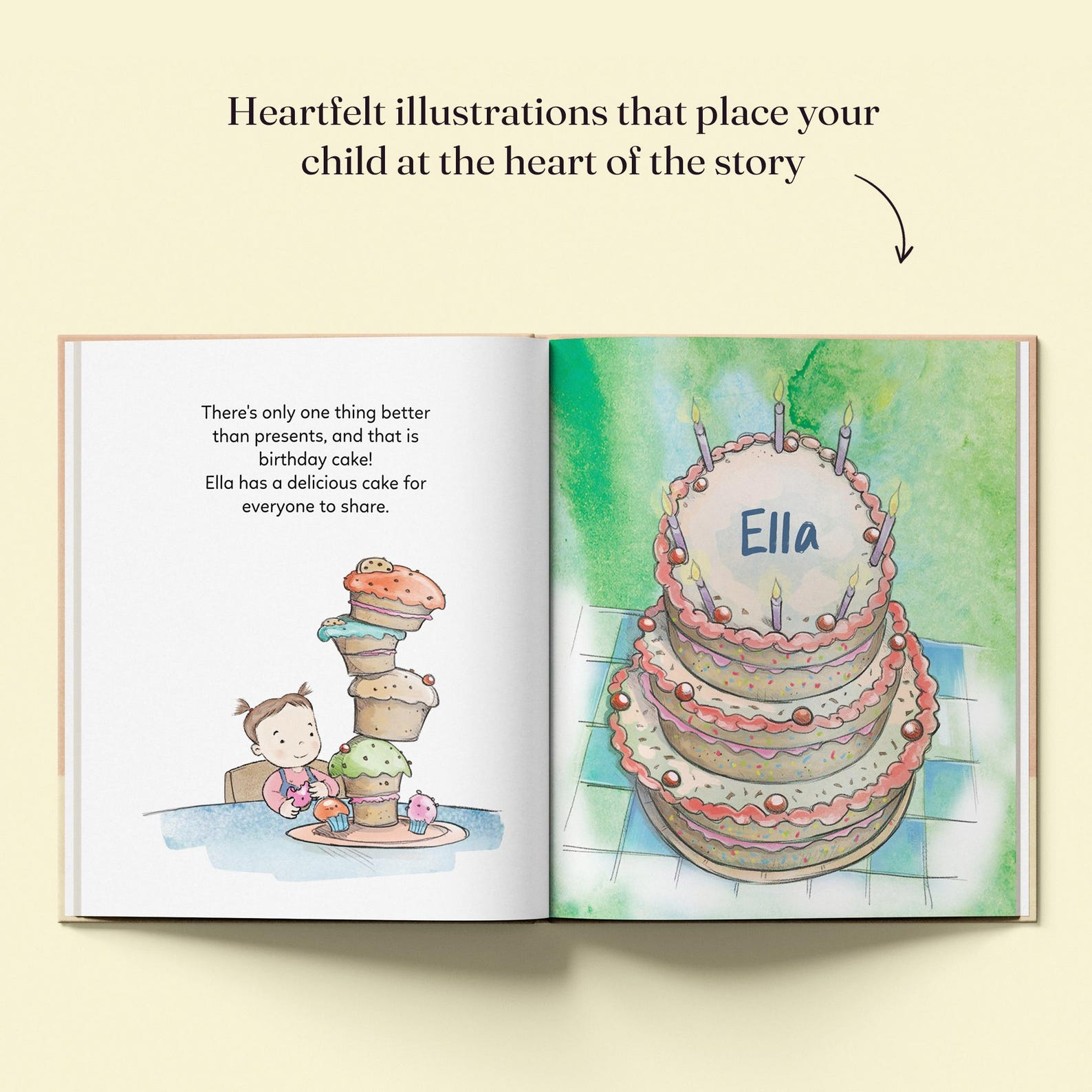 Personalised First Birthday Storybook with Your Childs Name
