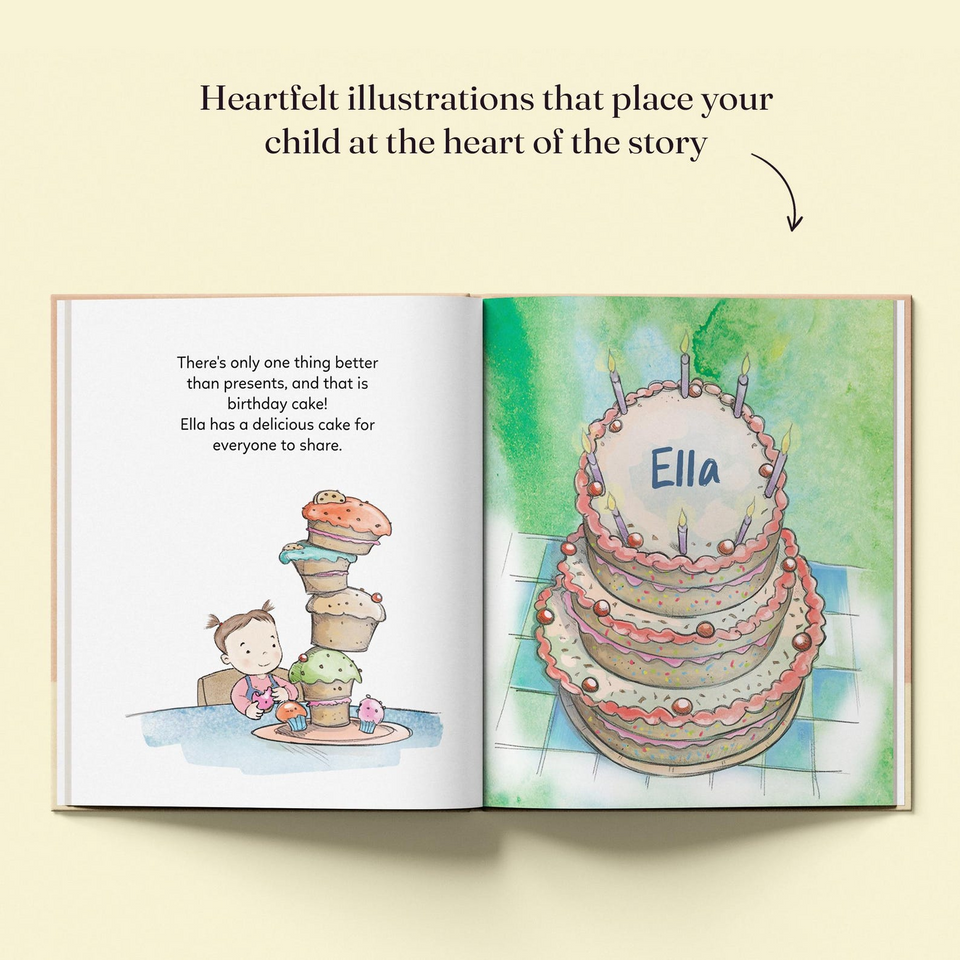 Personalised First Birthday Storybook with Your Childs Name