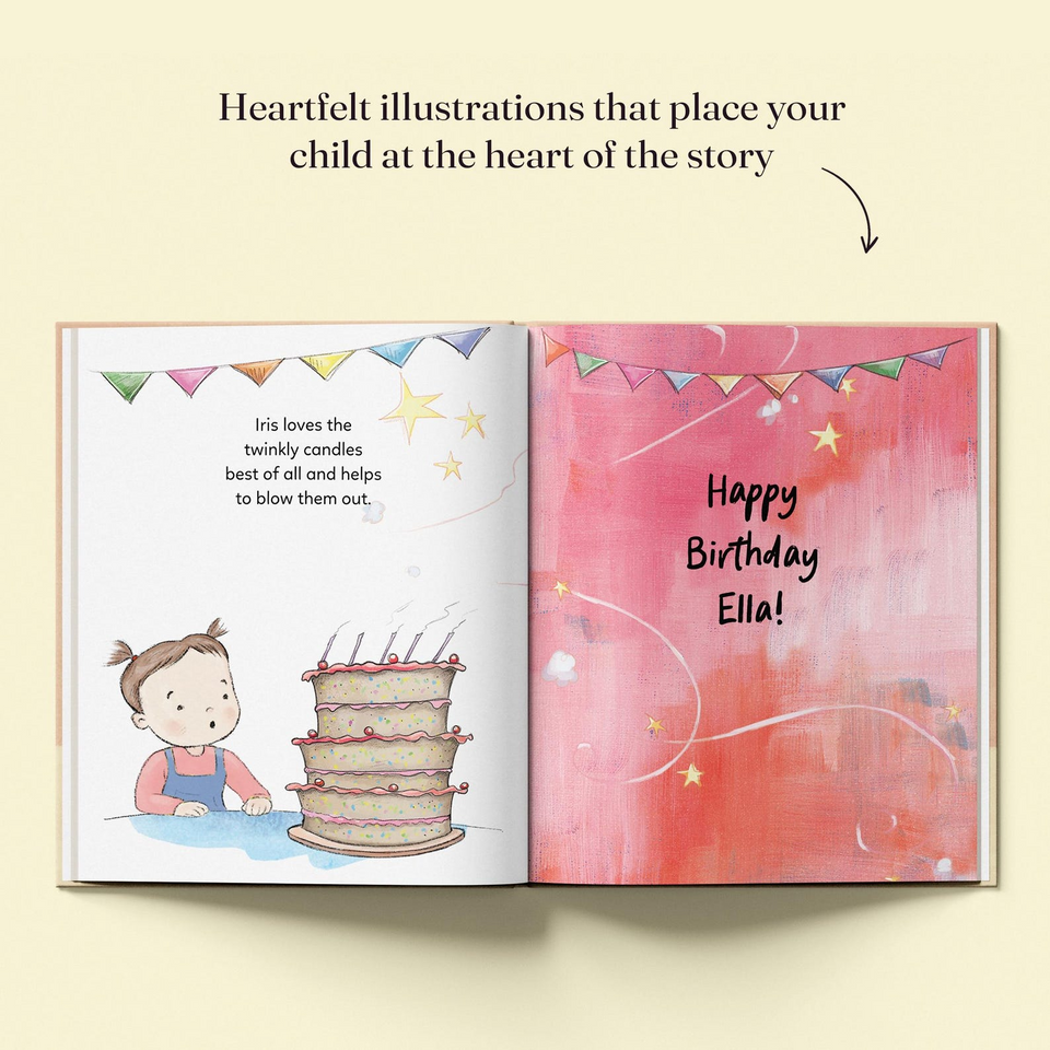 Personalised First Birthday Storybook with Your Childs Name