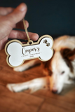 Personalized Dog Bone Christmas Ornament for Pets