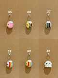 Handmade Crochet Animal Keychain Amigurumi Bag Charm
