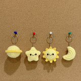 Handmade Crochet Animal Keychain Amigurumi Bag Charm