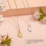 Still I Rise Lotus Necklace Empowering Jewelry Gift