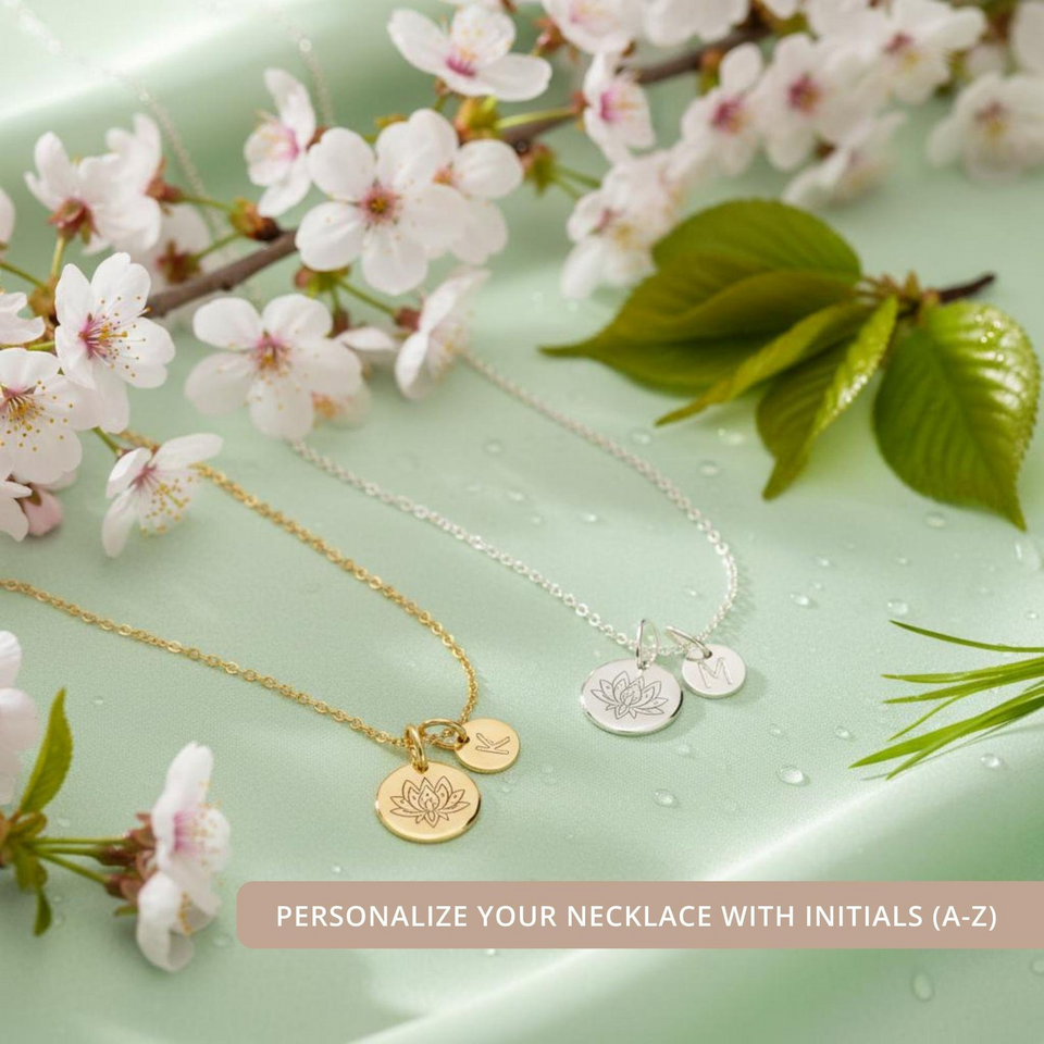 Still I Rise Lotus Necklace Empowering Jewelry Gift