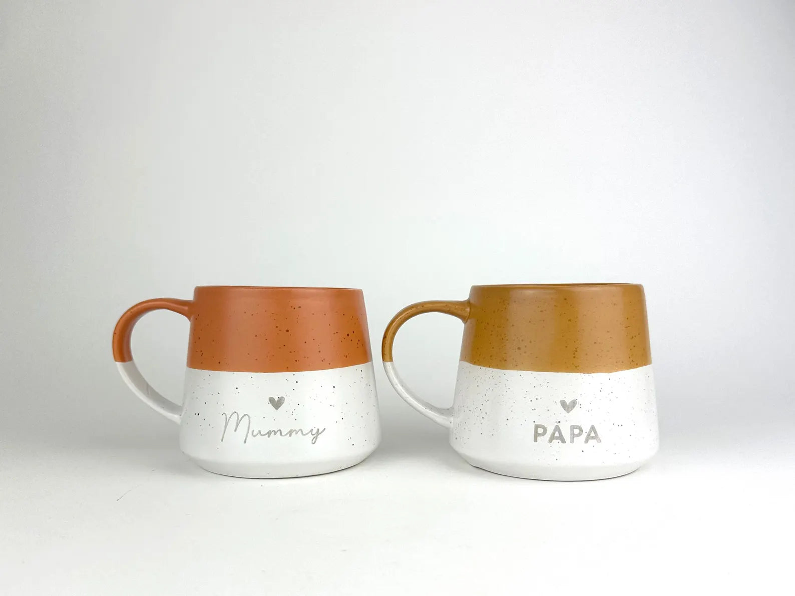 Personalised Heart Name Mug Engraved Tea and Coffee Cup