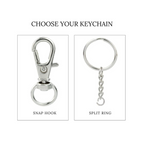 Handmade Crochet Animal Keychain Amigurumi Bag Charm