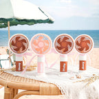 Personalized Handheld Fan with Custom Name Portable Cooling Gift
