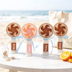 Personalized Handheld Fan with Custom Name Portable Cooling Gift
