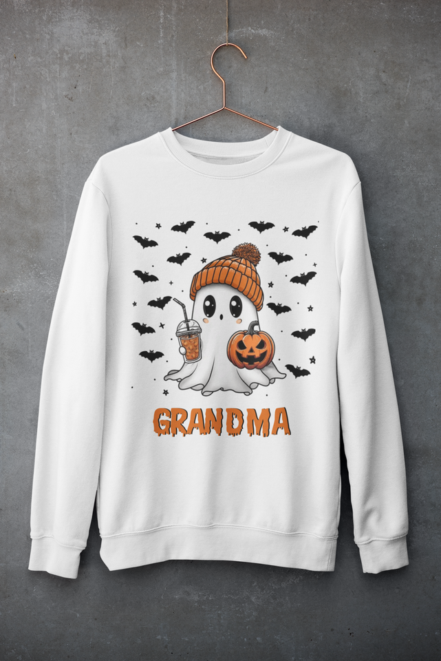 Grandma Personalized Custom Sweatshirt Gift For Her And Mom