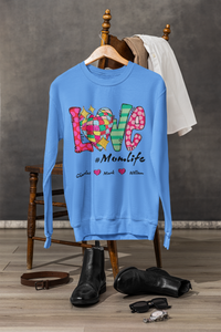 Love Momlife Personalized Custom Sweatershirt Gift For Her And Mom