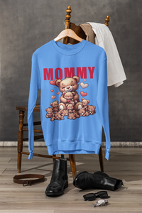 Love Mommy Personalized Custom Sweatshirt Gift For Her And Mom