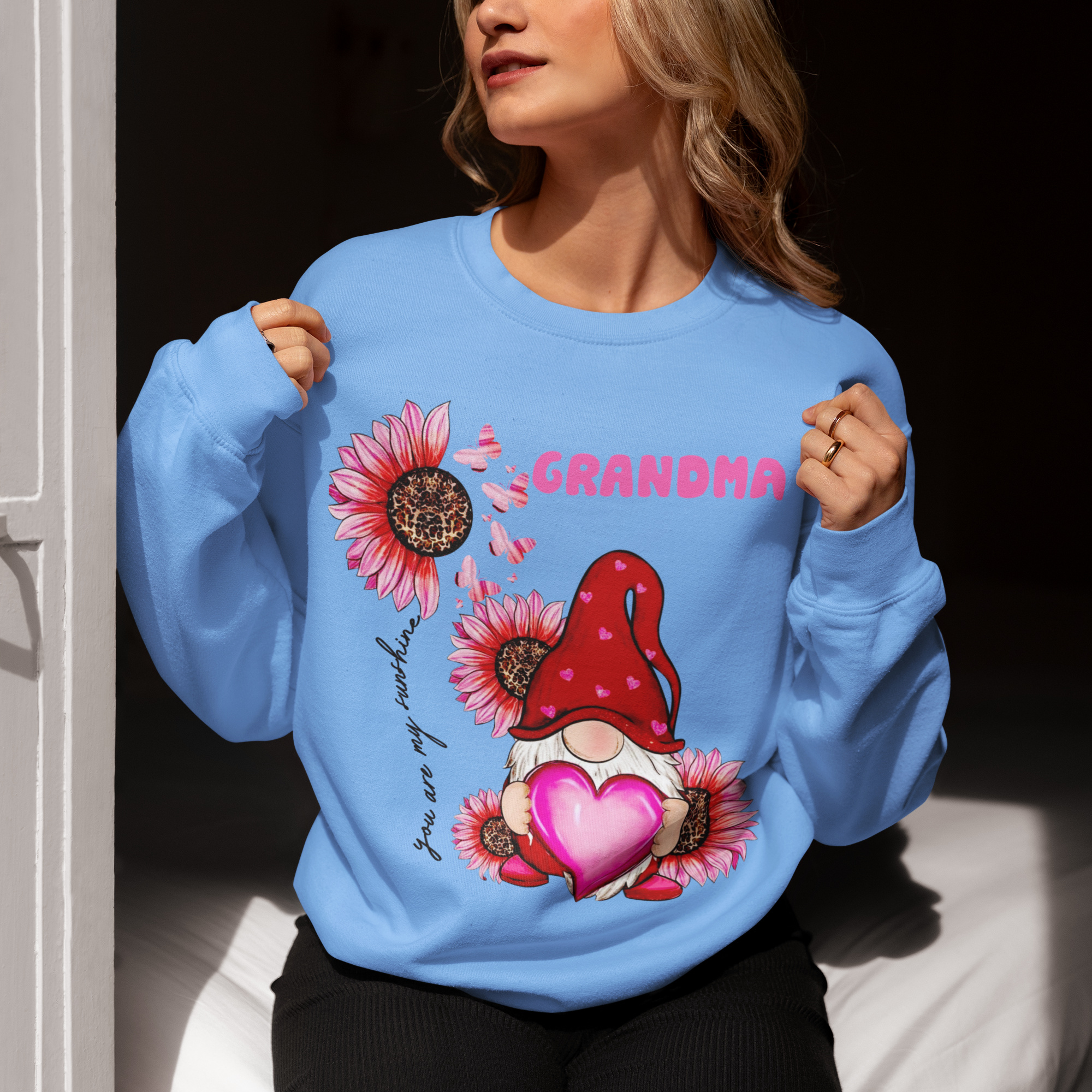 You Are My Sunshine Personalized Custom Sweatshirt Gift For Her And Mom