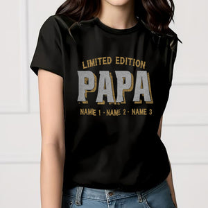 Personalized Dad Papa Since Father's Day Shirt