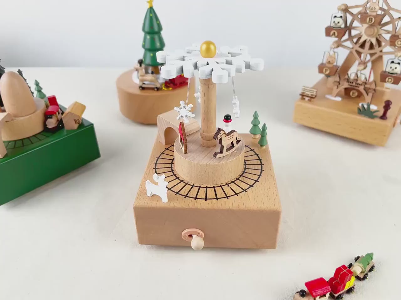 Personalized Engraved Wooden Music Box Gift