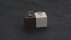 Personalized Sterling Silver Initial Cufflinks Handmade Groom Gift
