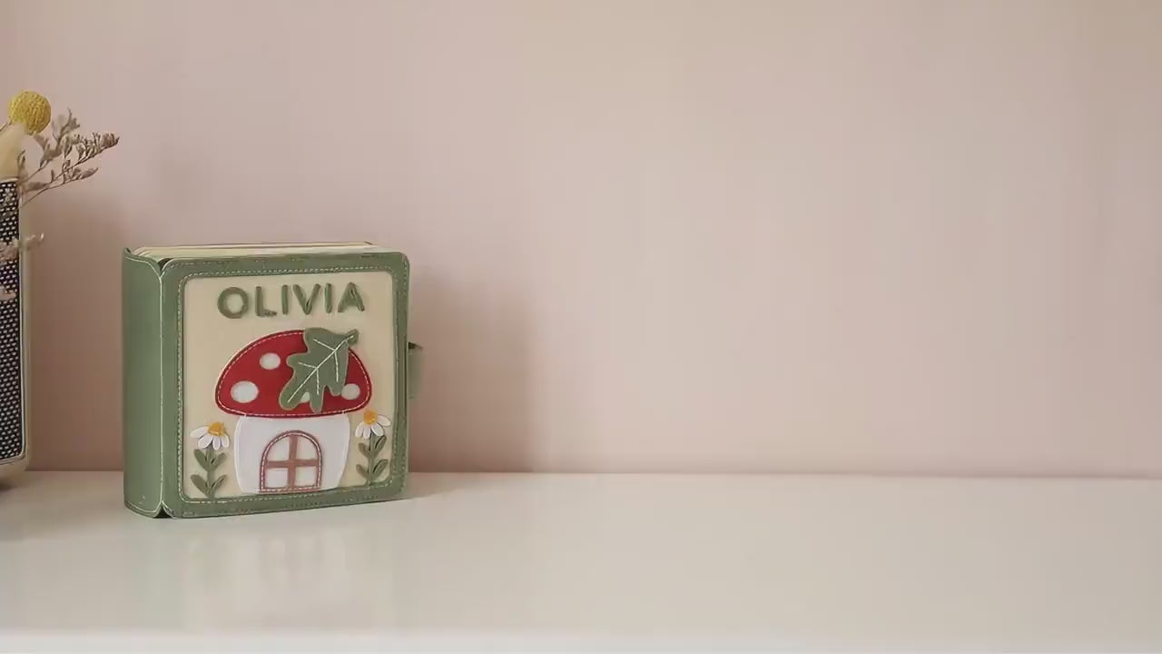 Personalized Handmade Felt Quiet Book for Baby