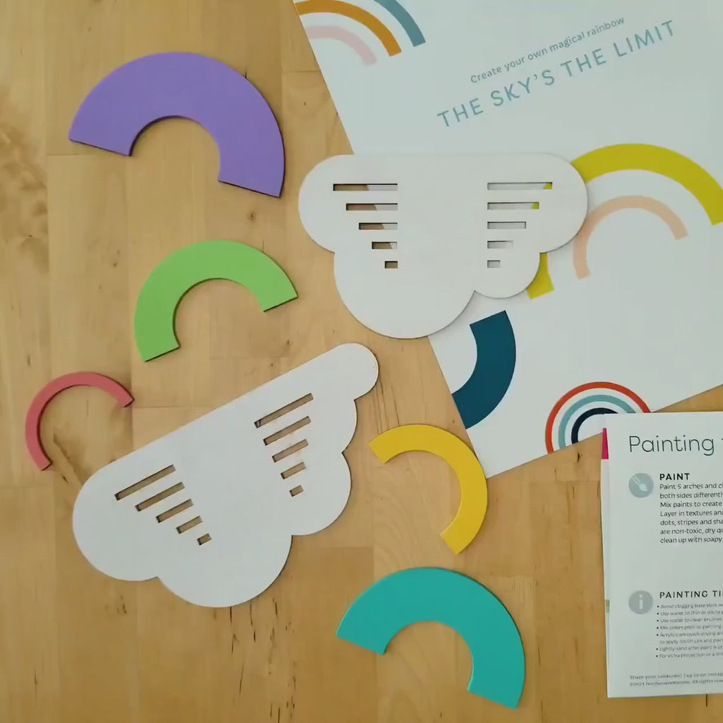 Rainbow DIY Paint Kit for Kids