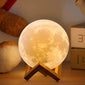 Moon Lamp 2024 Upgrade 128 Colors with Timing- 3D Printing Moon Night Light
