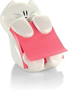 Note Dispenser, Cat design, 3x3 in, 1 Dispenser/Pack (CAT-330)